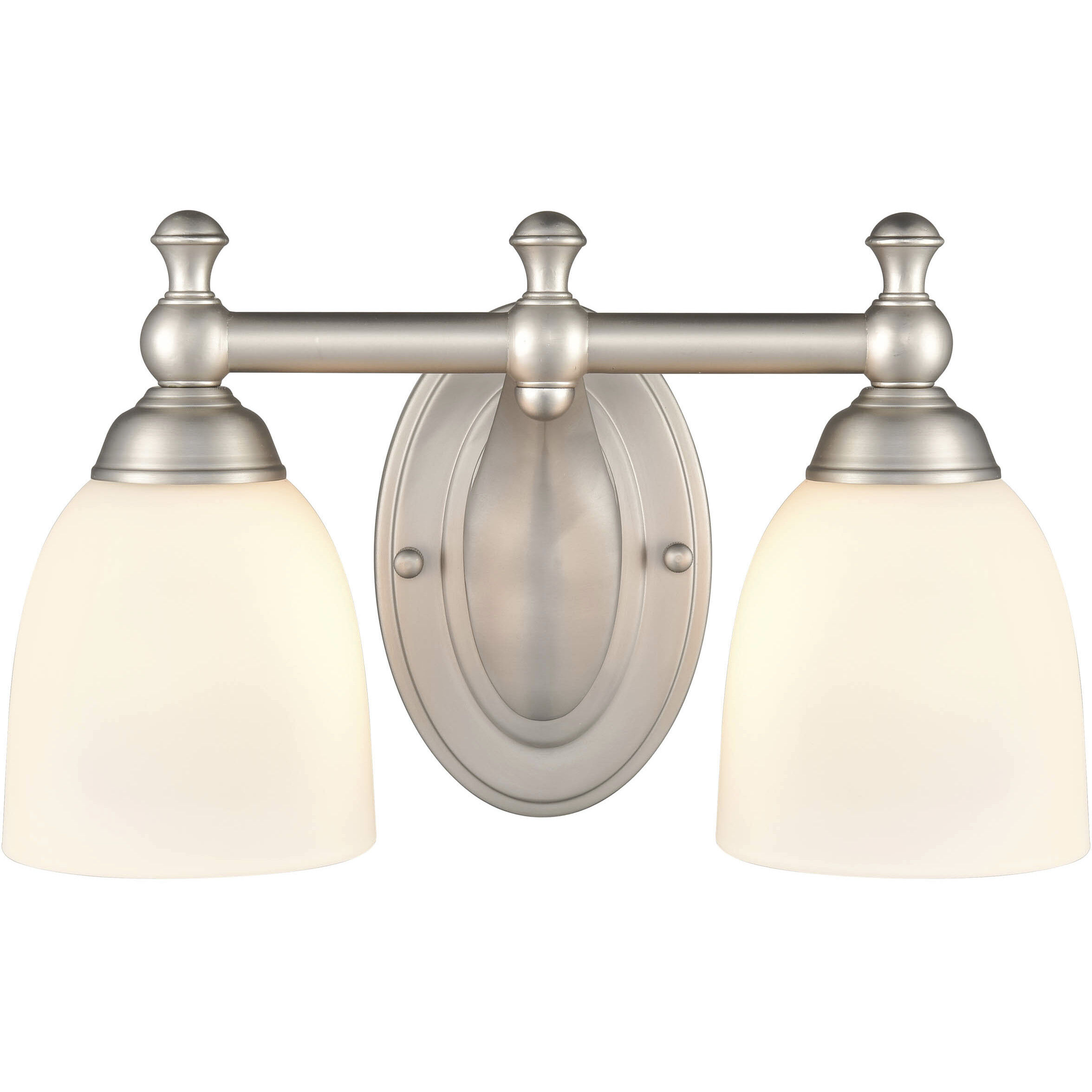 None 2 Light 13.25 inch Bathroom Vanity Light